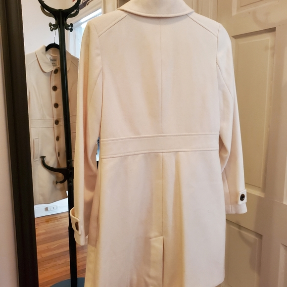 Off white Wool peacoat - Picture 6 of 9